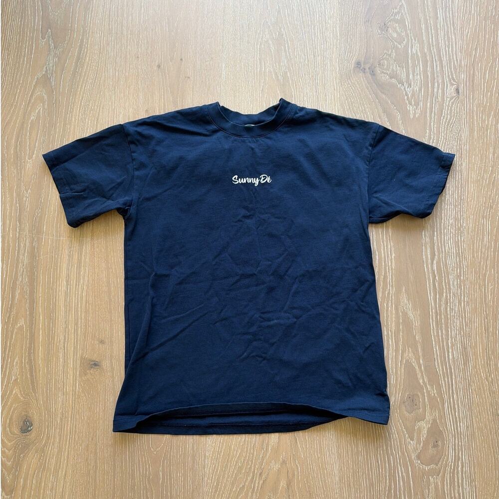Sunny De Oversized Tee Gigi Size S Navy Blue White